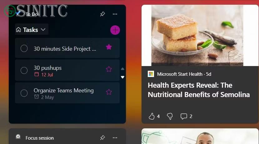 Widget Microsoft To Do Windows 11