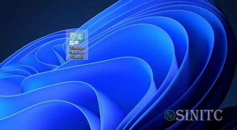 Shortcut Windows Defender Firewall