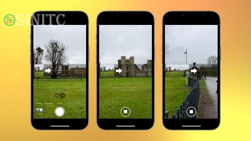 Chụp ảnh Panorama trên iPhone