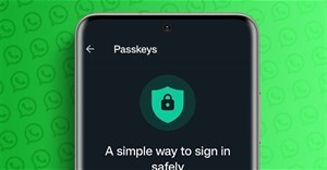 Hướng dẫn thiết lập passkey whatsapp