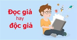 Đọc giả hay độc giả, đúng chính tả