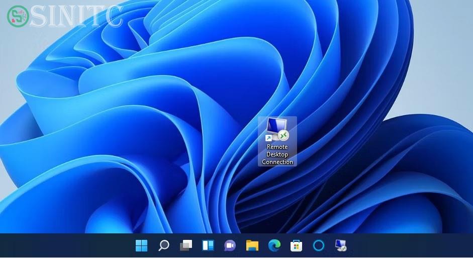 Shortcut trên thanh tác vụ Remote Desktop Connection