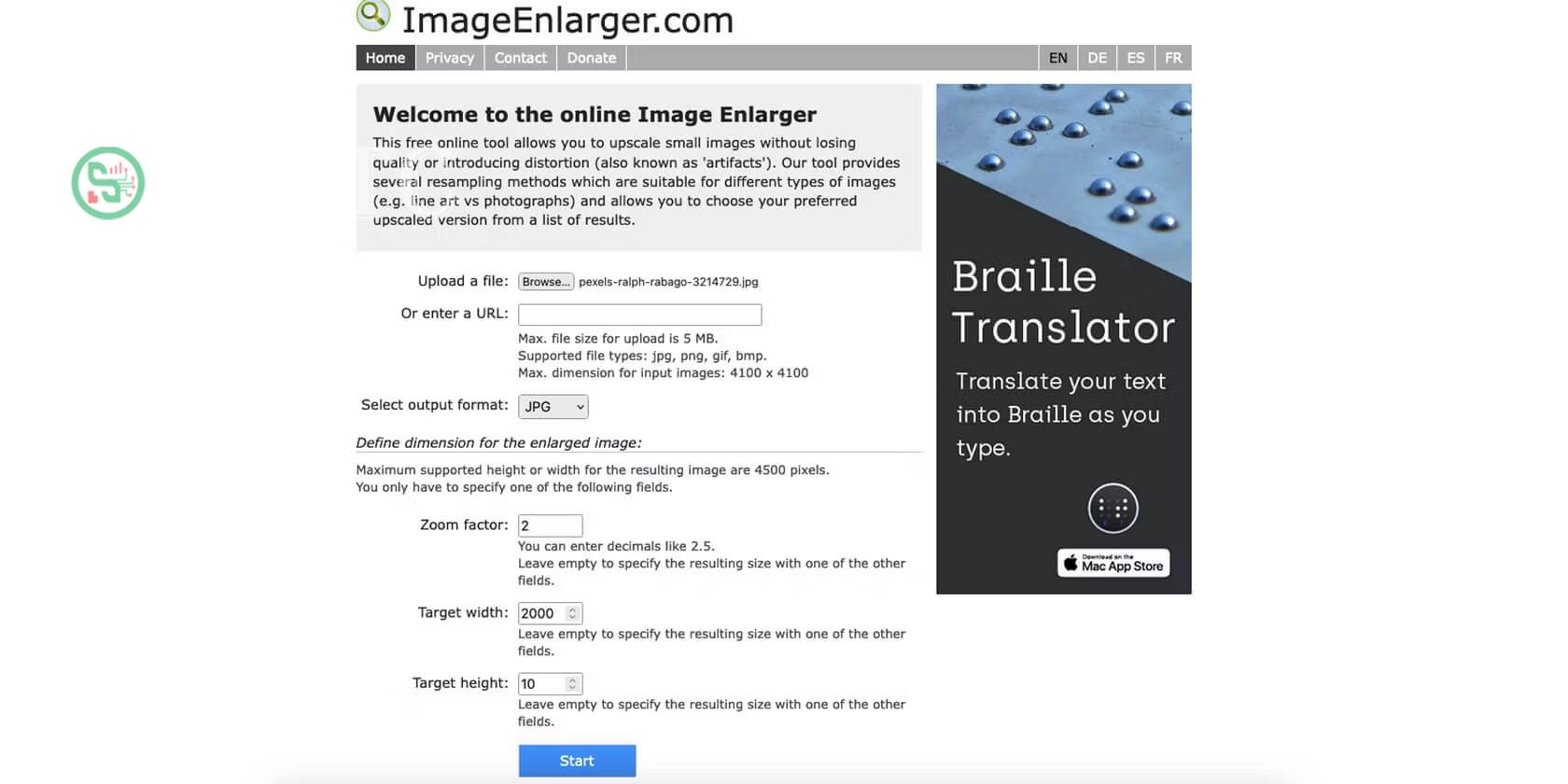 Image Enlarger