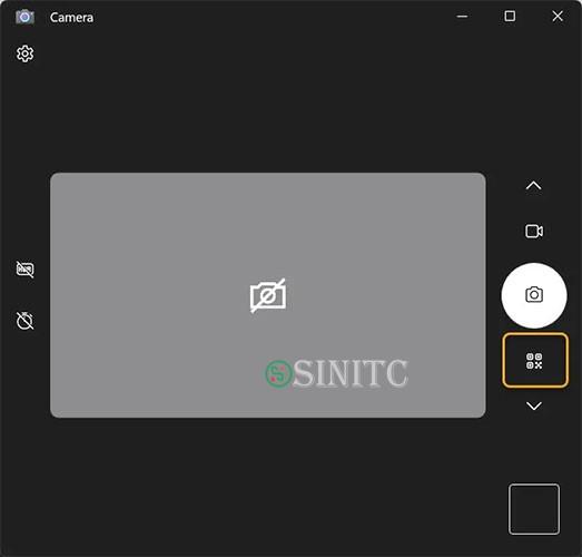 Chế độ quét mã QR của Windows Camera