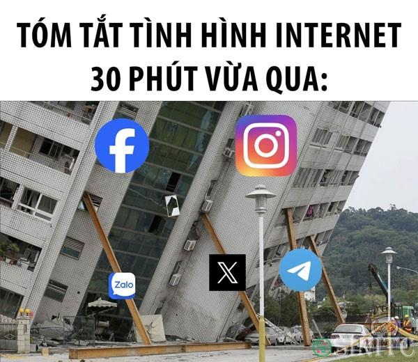 Việc Facebook và Instagram bị sập khiến người dùng chuyển sang các mạng xã hội khác thay thế. (Ảnh: Top Comments).