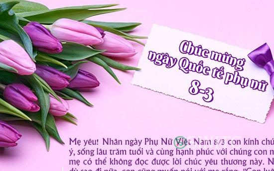 Thiệp 8/3 gửi tặng mẹ 6