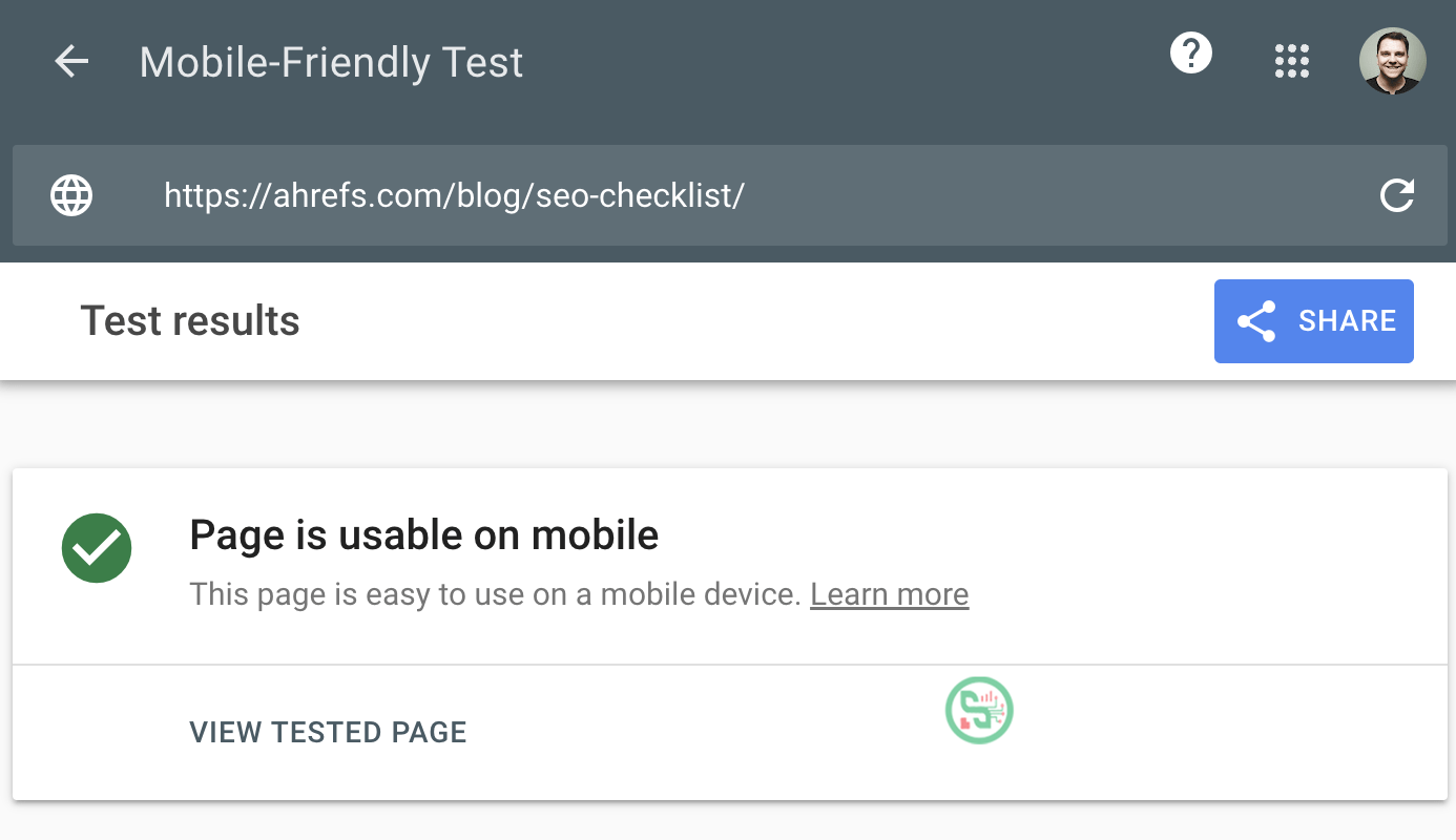 Google Mobile-Friendly Test