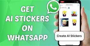 Hướng dẫn tạo sticker ai trên whatsapp năm 2023