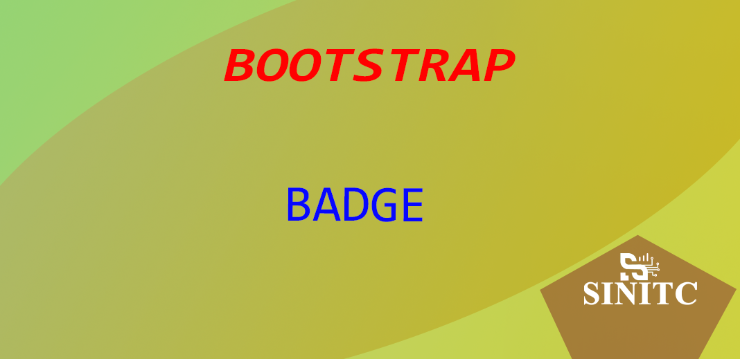 Badge trong bootstrap 5