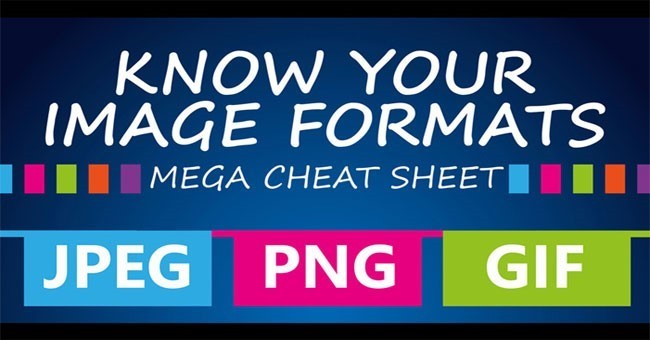 Định dạng ảnh jpg, jpeg, gif, png và svg khác gì nhau?