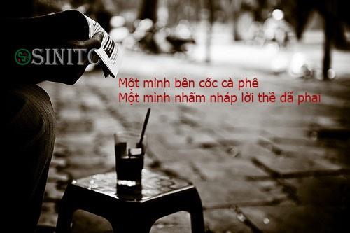 Cà phê một mình