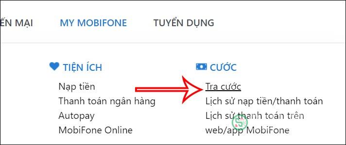 Tra lịch sử cuộc gọi trên website MobiFone