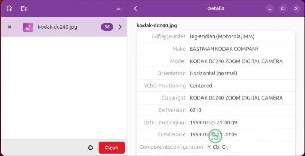 Metadata Cleaner