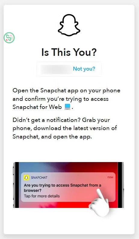 Tính năng đăng ký nhanh trên Snapchat