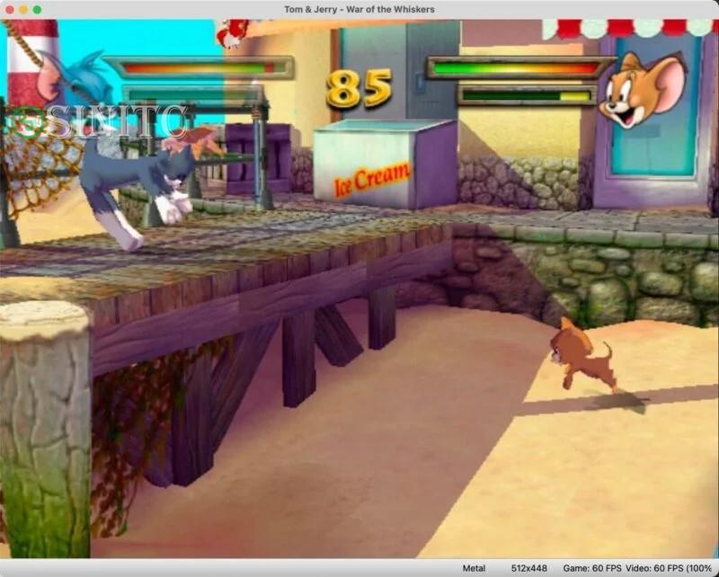 Game Tom and Jerry PCSx2