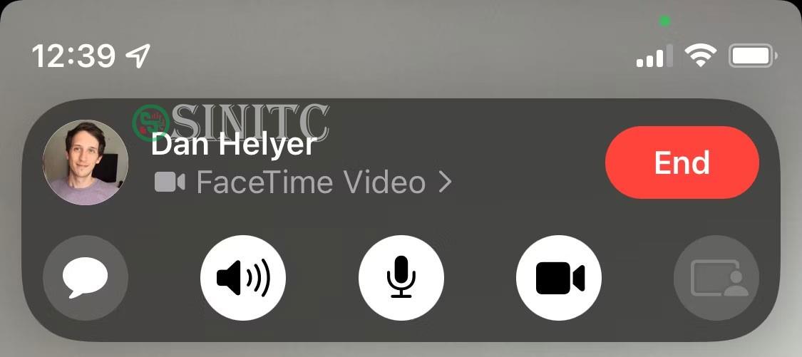 Điều khiển FaceTime trên iPhone