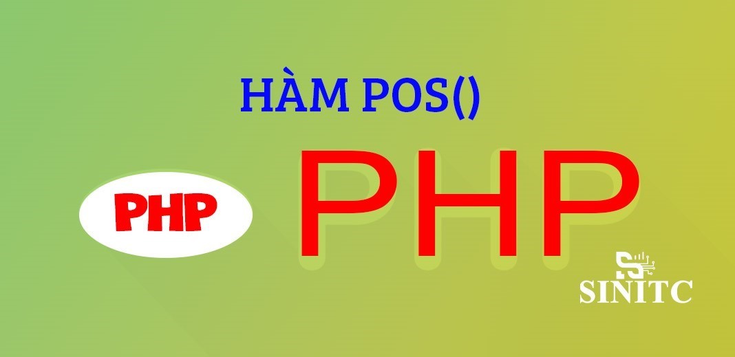 Hàm pos() trong php