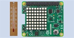 Cách sử dụng raspberry pi theo dõi nhiệt độ với sense hat