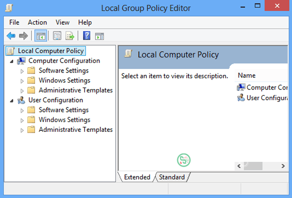  Local Group Policy Editor