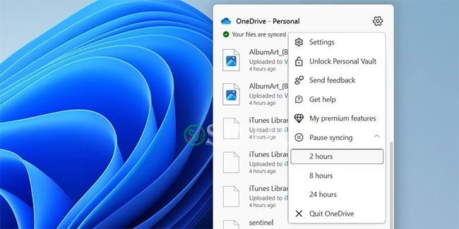 Tạm dừng Windows lưu file vào OneDrive