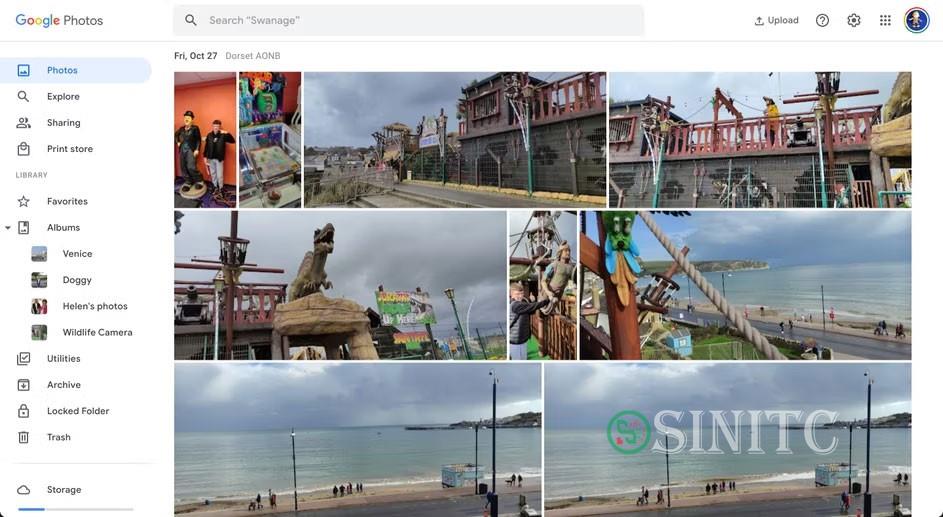 Truy cập Google Photos trong trình duyệt web