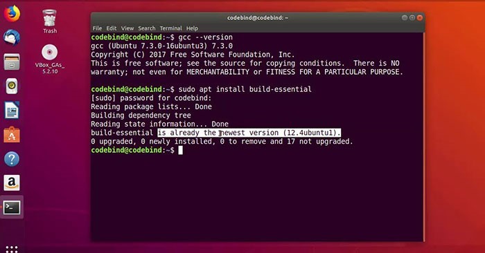 Cách viết và chạy chương trình c trong linux