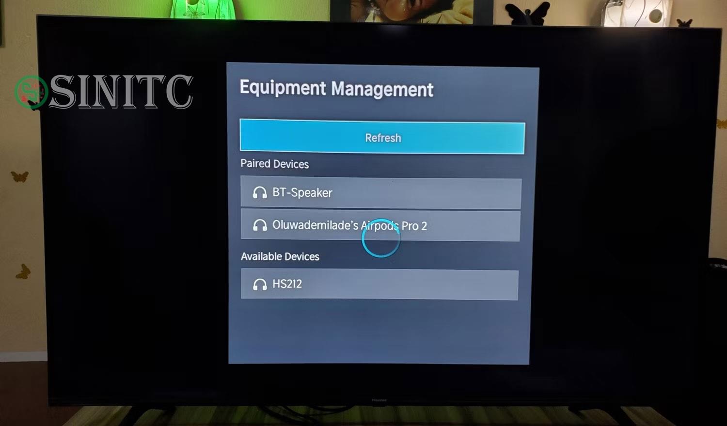 Kết nối TV Hisense với Bluetooth của soundbar Hisense