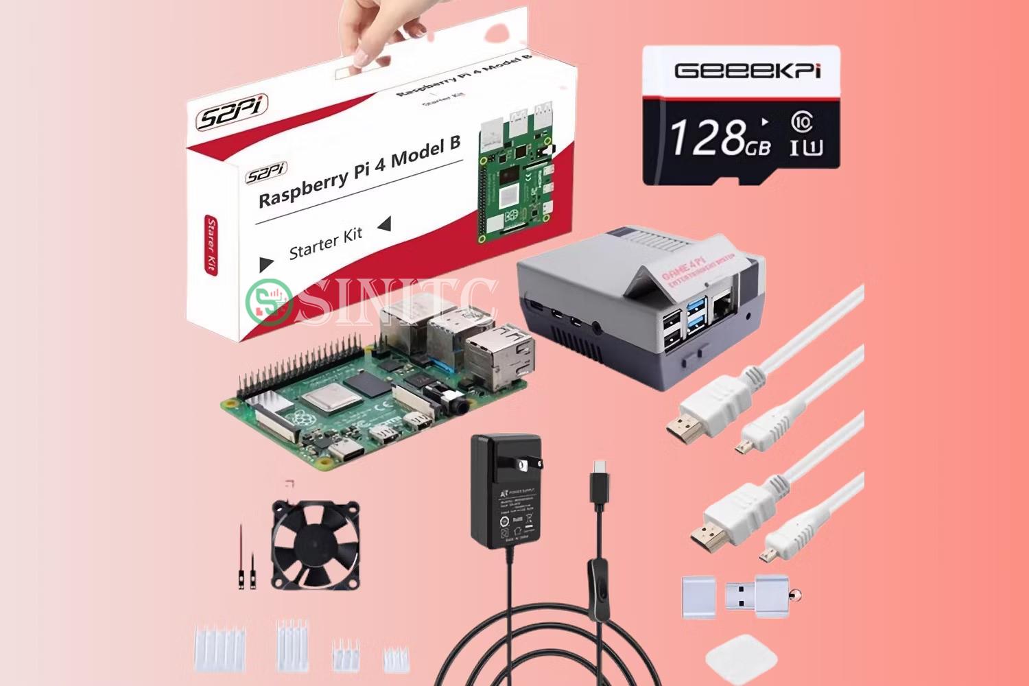 GeeekPi Raspberry Pi 4 8GB Starter Kit