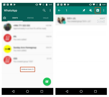 Cách khôi phục tin nhắn WhatsApp đã lưu trữ trong Android