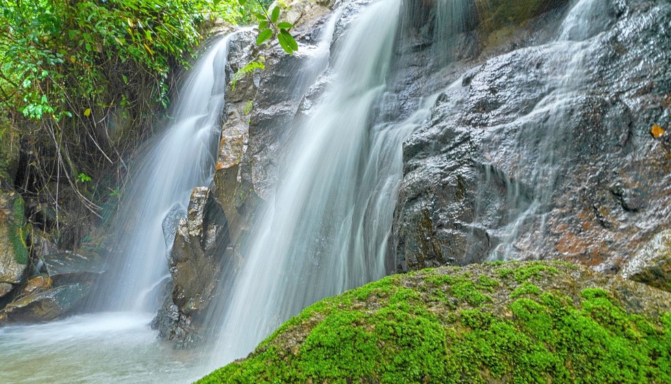 Hành trình này sẽ đưa du khách hòa mình vào thiên nhiên, cảnh vật hoang sơ của núi Cấm.