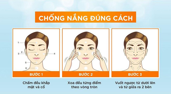 Cách chống nắng đúng cách