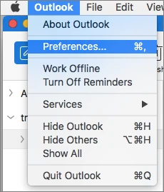 Tạo chữ ký trong Outlook trên Macbook  2
