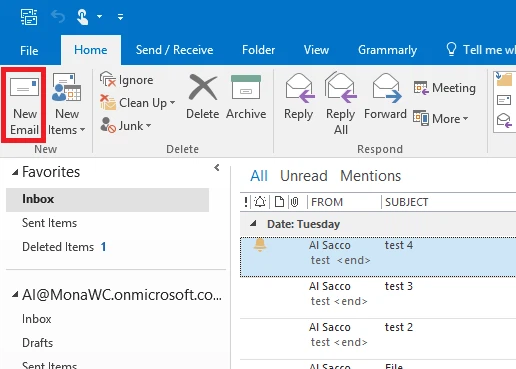 Hướng dẫn tạo chữ kí cho email trong Outlook - Ảnh 2